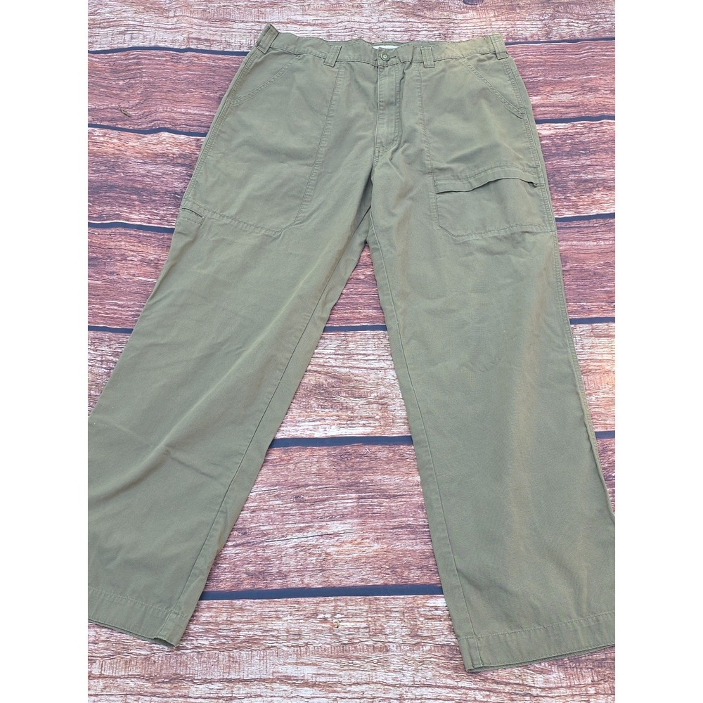 Cabela's Casuals Men's Pants 40x34 Hiking Camping Gorpcore Classic Olive